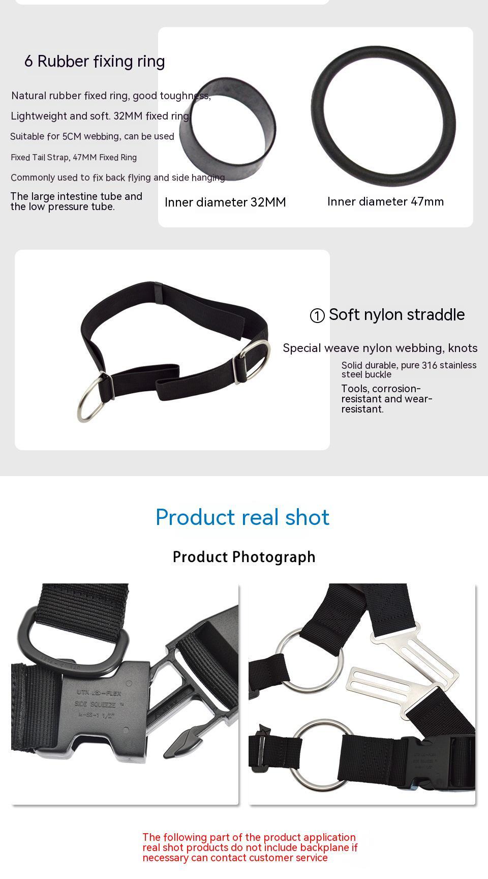 SCUBA Technology Diving Back Fly Bearing System Adjustable BCD Submersible Equipment Suit