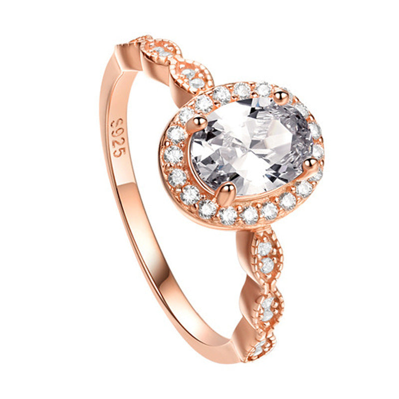 Women's Retro Pattern Plated Alloy Ring